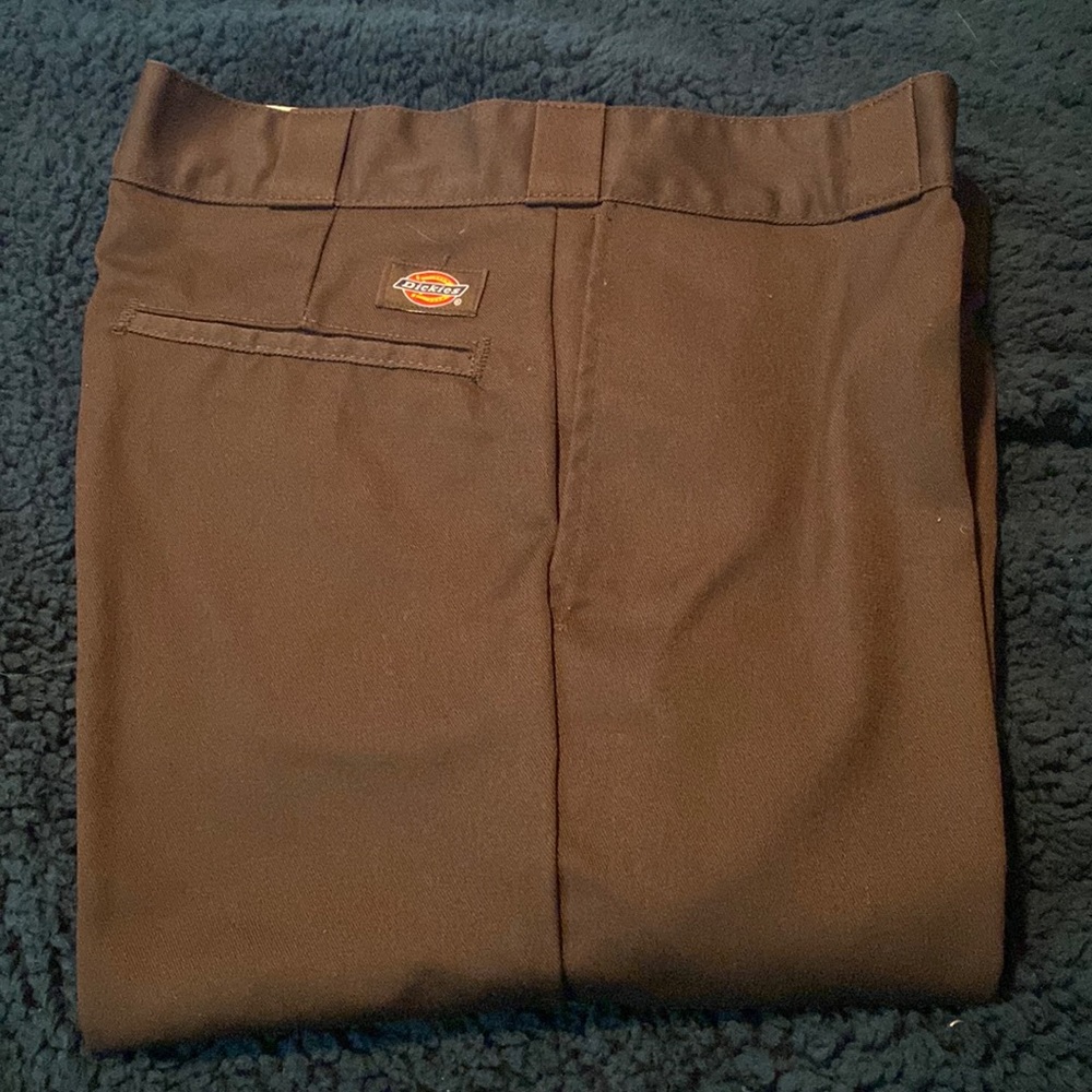 Brown Dickie’s pants